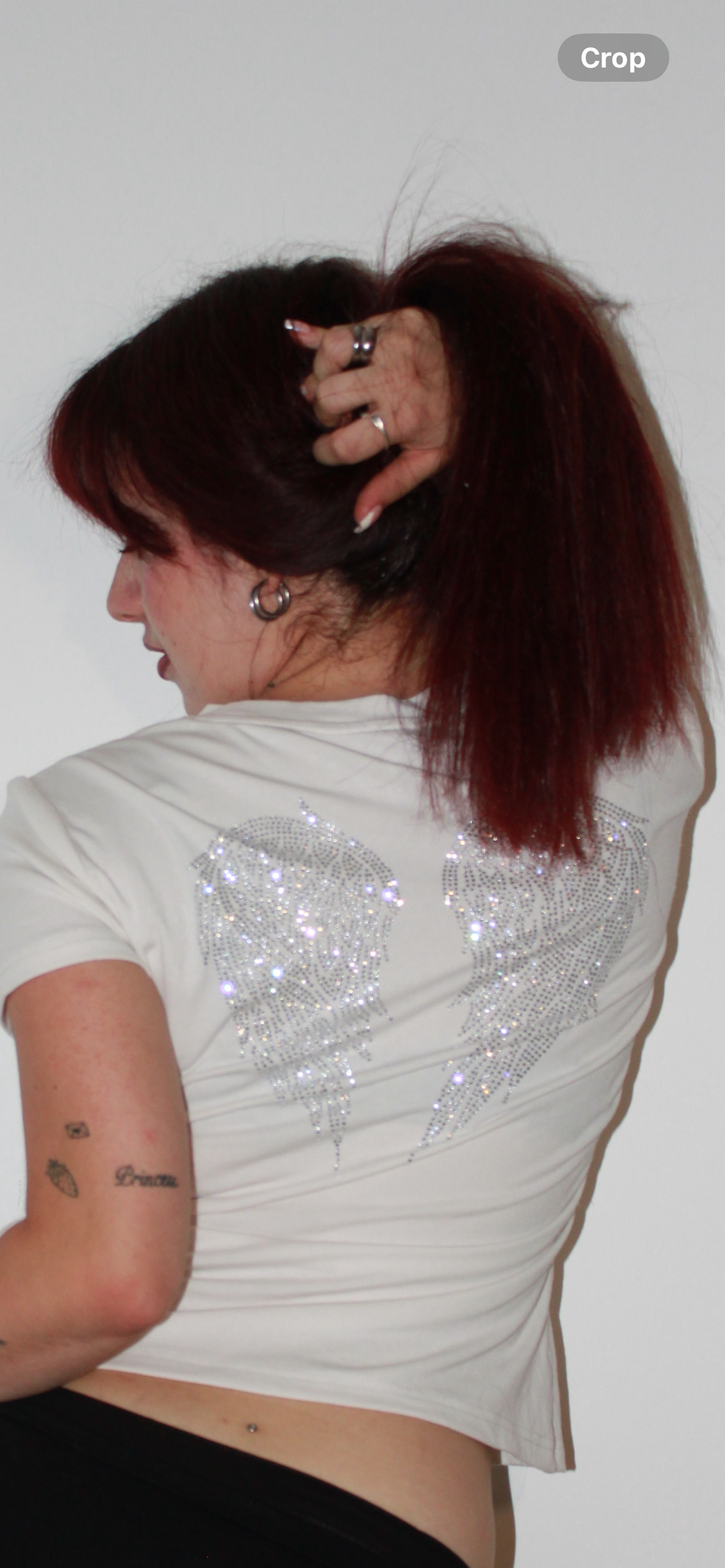 Angel shirt white